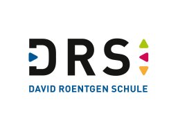 Buntes Logo der David-Roentgen-Schule