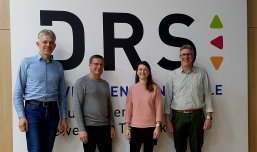 abgebildet sind die vier Mitglieder des Fördervereins