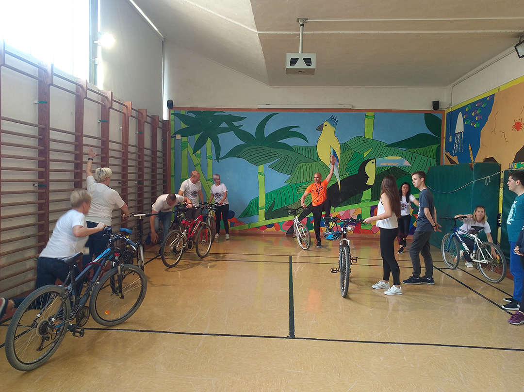 Teaching the teachers eine Unterrichtsstunde rund ums Fahrradfahren vorbereiten HP